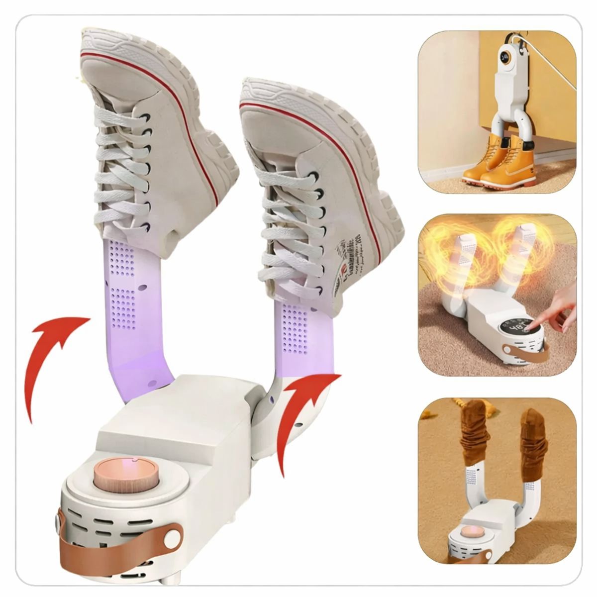 MOVI - Secador de calzado, seca, higieniza y deshumedece