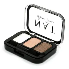 GENERICO - Paleta de Sombras Nat Mystery Time 3 Tonos 6 g