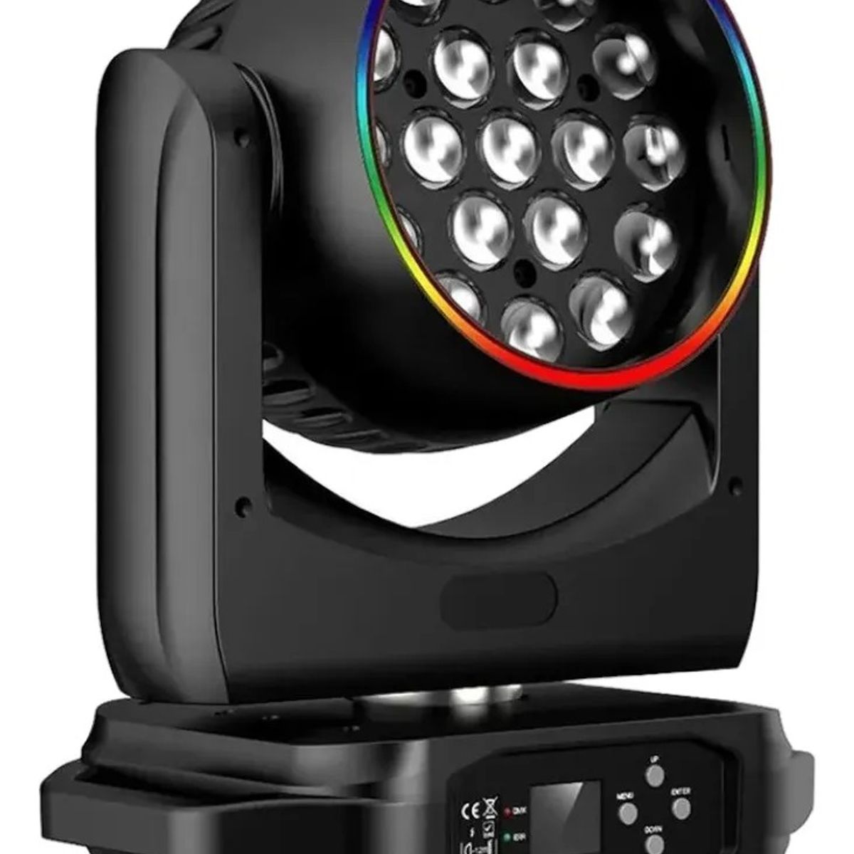 GENERICO - Cabezal Led Giratorio 200w Rgbw Dmx 512 Disco Laser