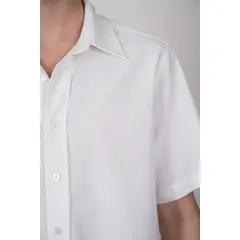 LINNE - Camisa Sicilia Hombre Lino Rayón Blanco Tailored Fit