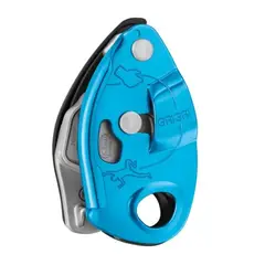GENERICO - Asegurador Petzl con Frenado Asistido Grigri Azul