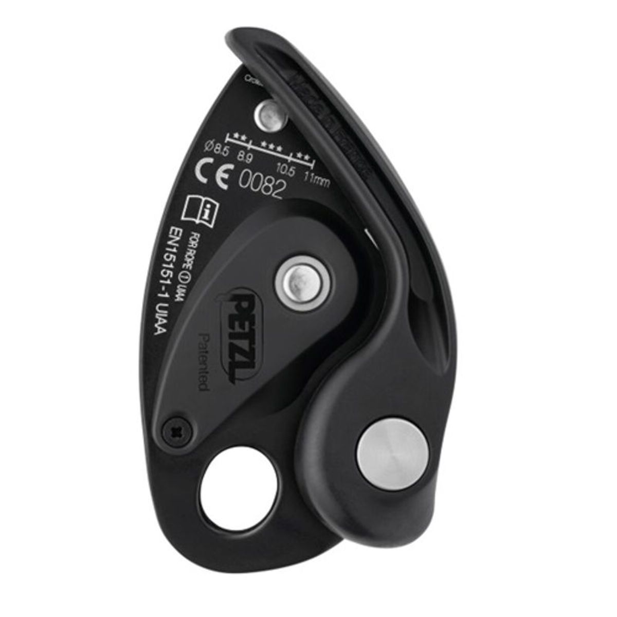 GENERICO - Asegurador Petzl con Frenado Asistido Grigri Azul