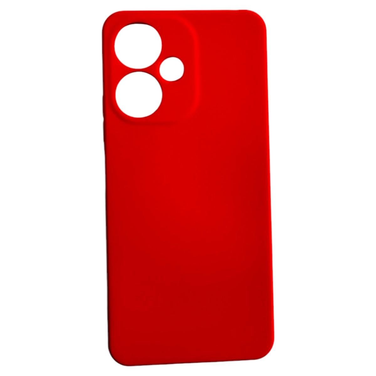 GENERICO - Carcasa Funda Para Xiaomi Redmi 13c 5g Silicona Color Rojo