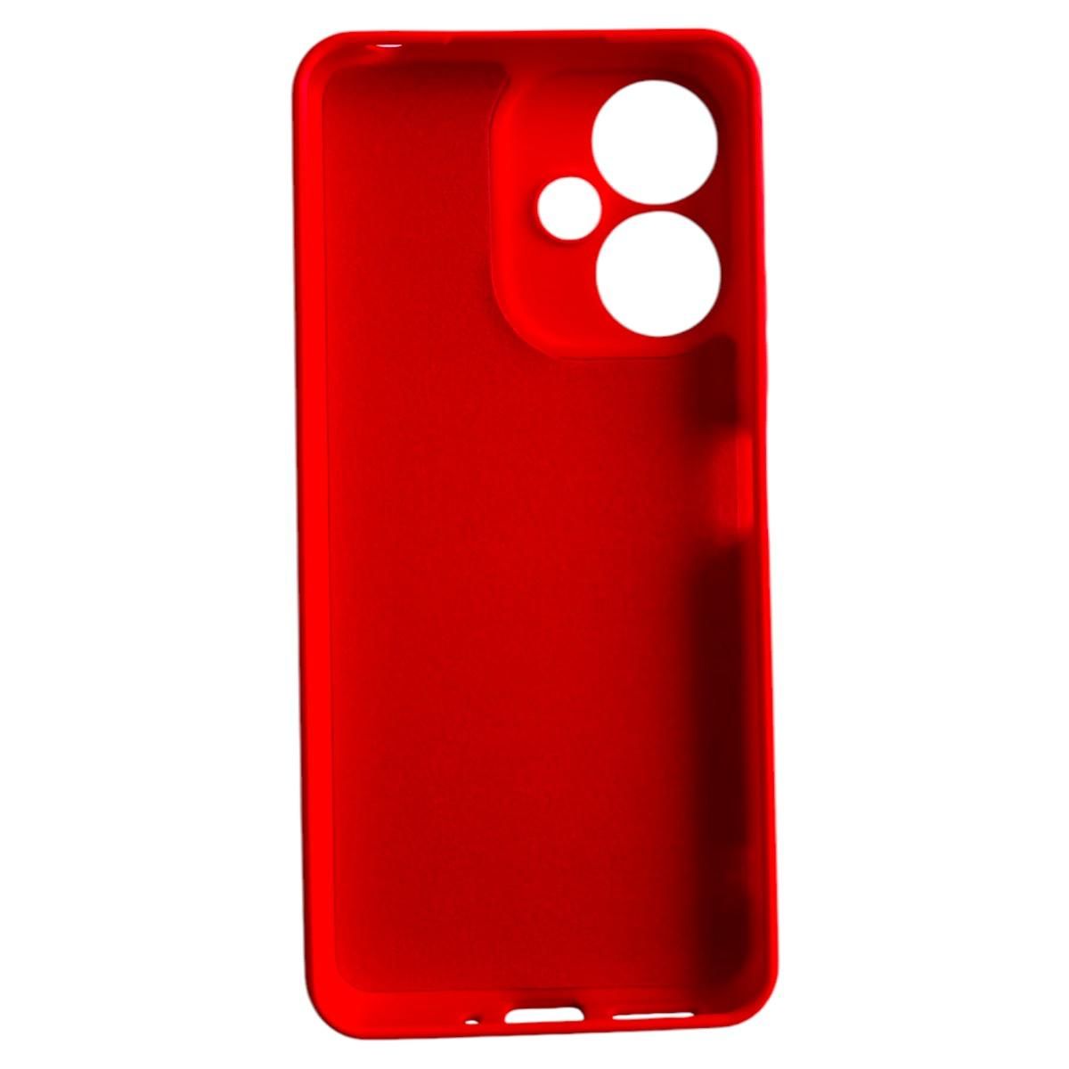 GENERICO - Carcasa Funda Para Xiaomi Redmi 13c 5g Silicona Color Rojo