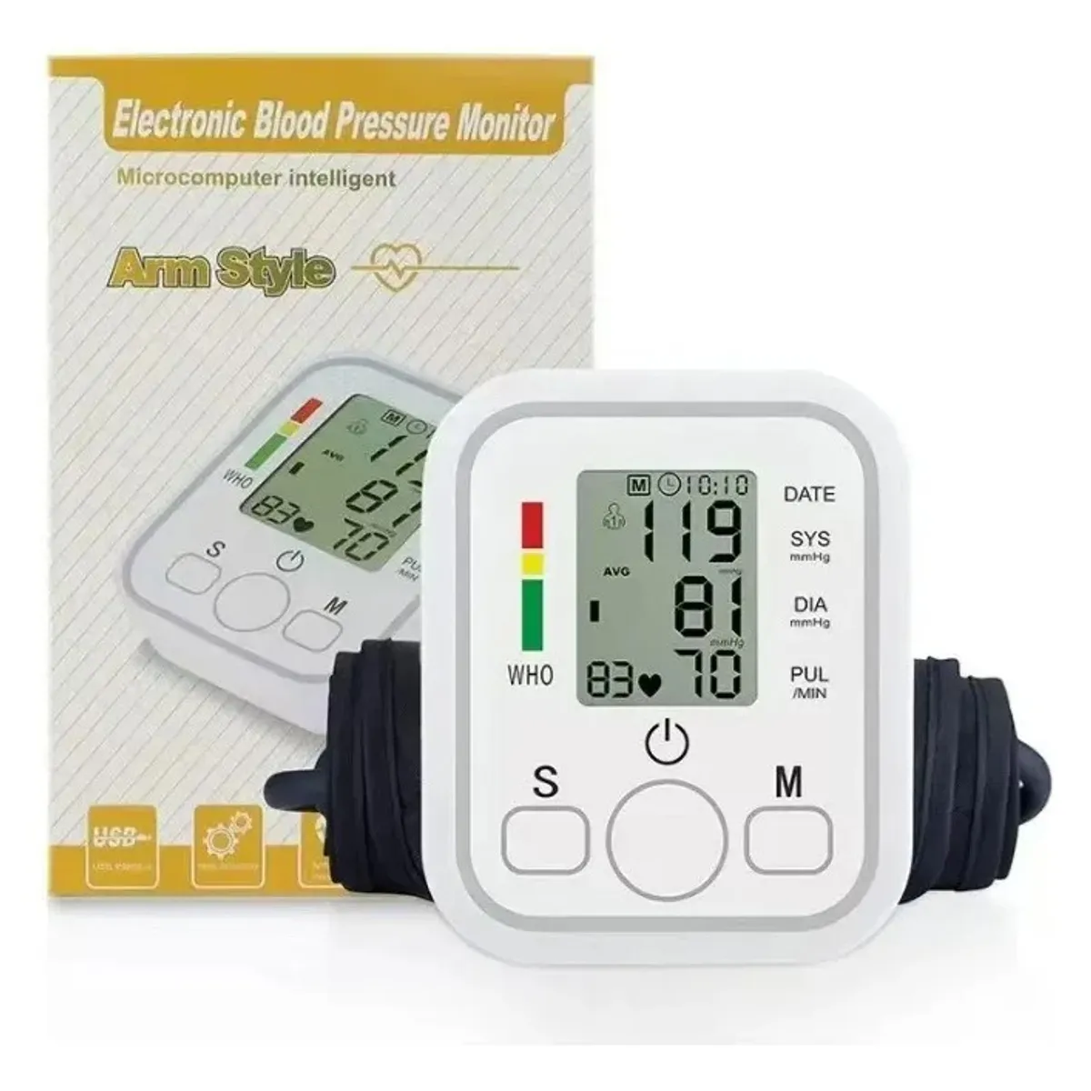 GENERICO - Toma Presión Digital Para Brazo