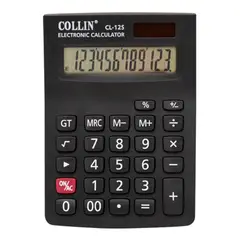 COLLINS - Calculadora Collin Doble Visor 12 Dígitos Estándar Cl-12s