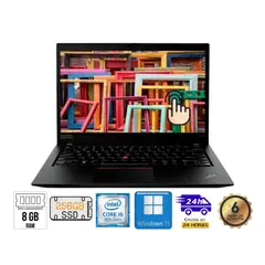 LENOVO - Thinkpad T490 TOUCH i5 8GB RAM 256GB SSD Windows 11Pro - REACONDICIONADO GRADO A
