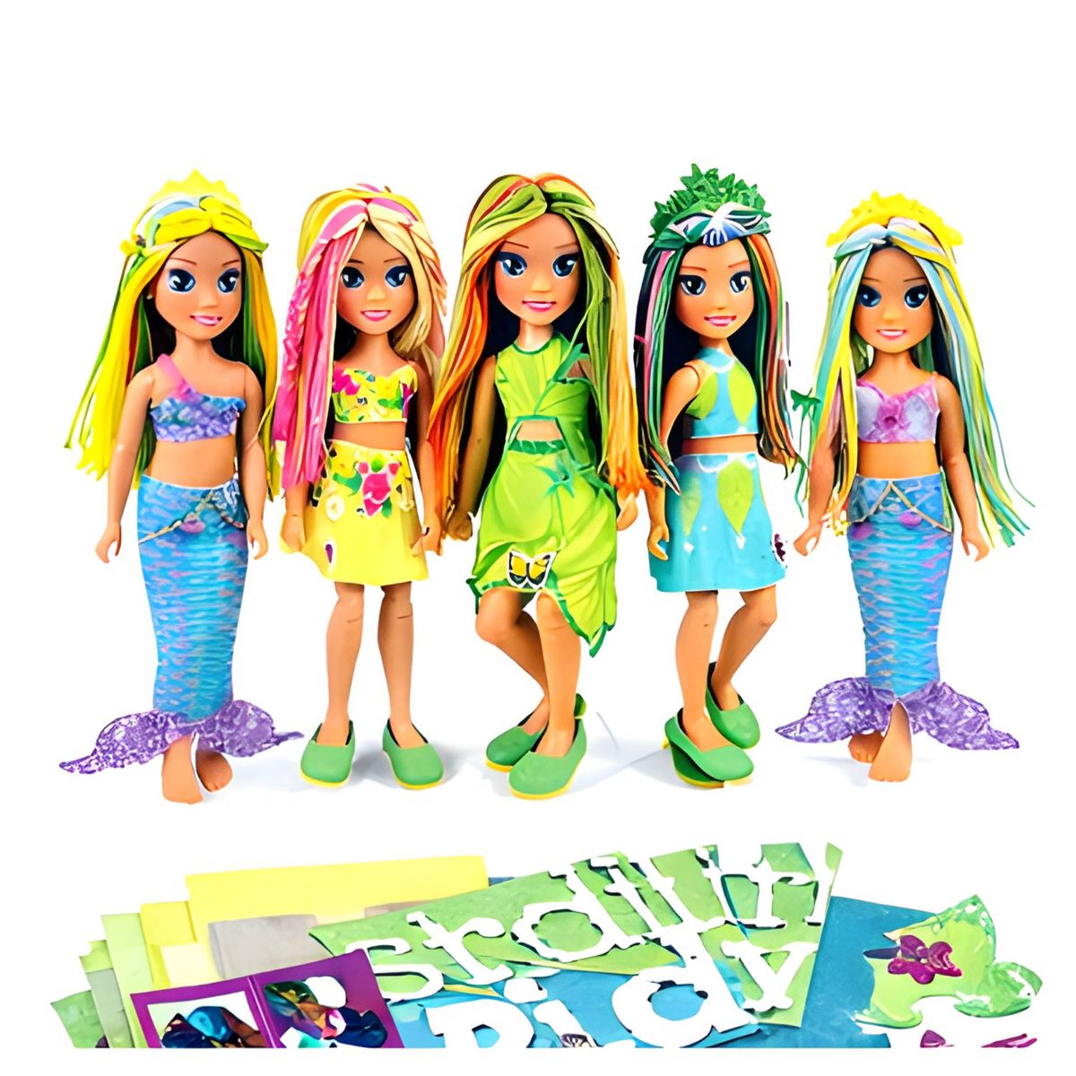 EDUCA - Muñeca Diseño Fantasy World + Accesorios +150 Looks - SC