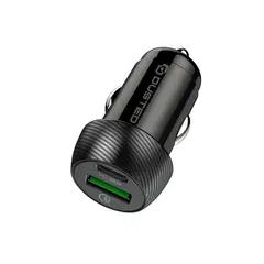 DUSTED - Cargador De Auto Rápido 30W Negro