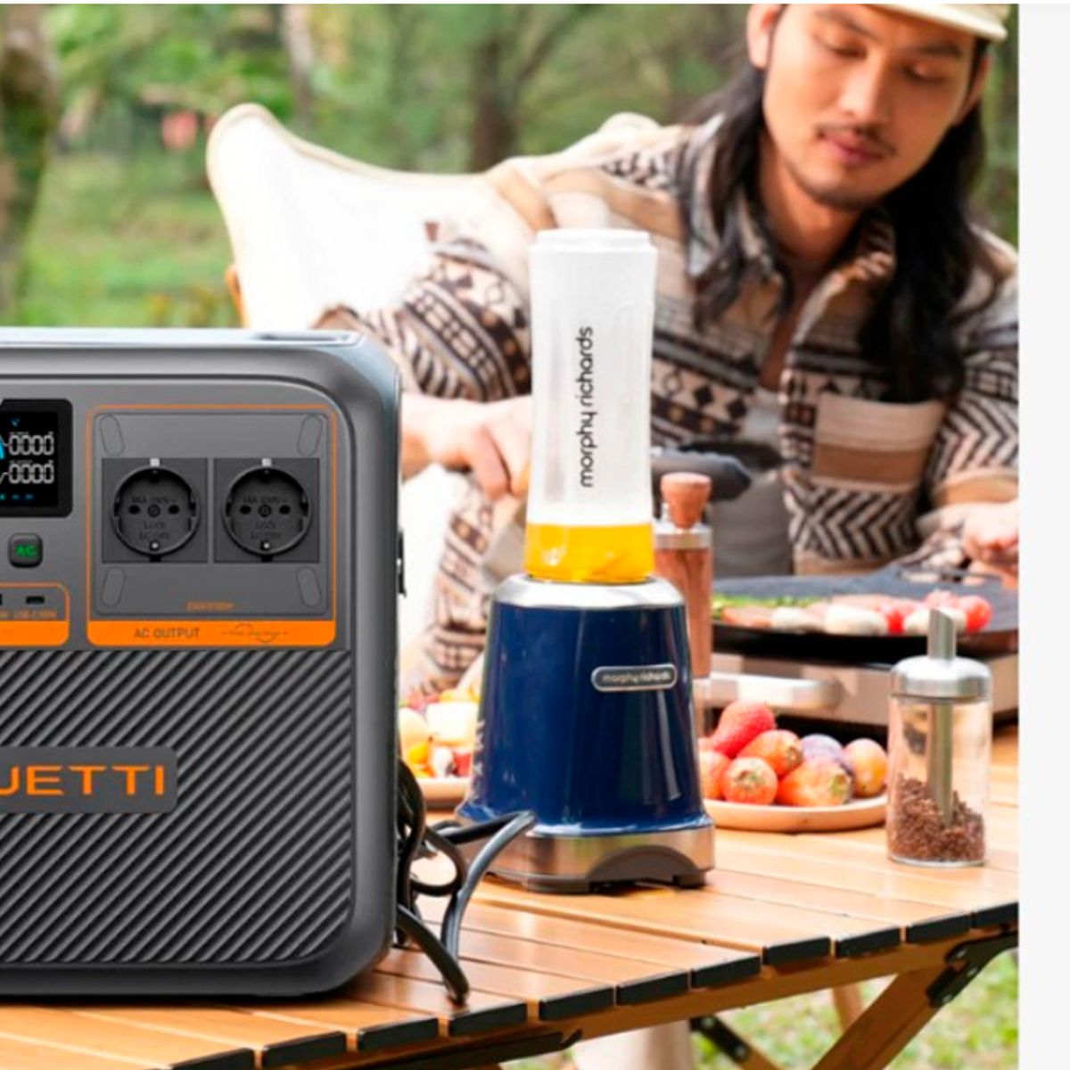 BLUETTI - Estacion de energia Bluetti Premium 200 V2 - 2700W - 2073,6Wh