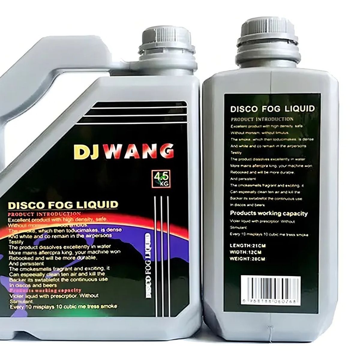 GENERICO - Bidón Liquido Para Maquinas De Humo 4.5l Alta Densidad