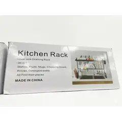 GENERICO - Escurridor 2 Niveles 65cm Cubiertos Utensilios Porta Tablas