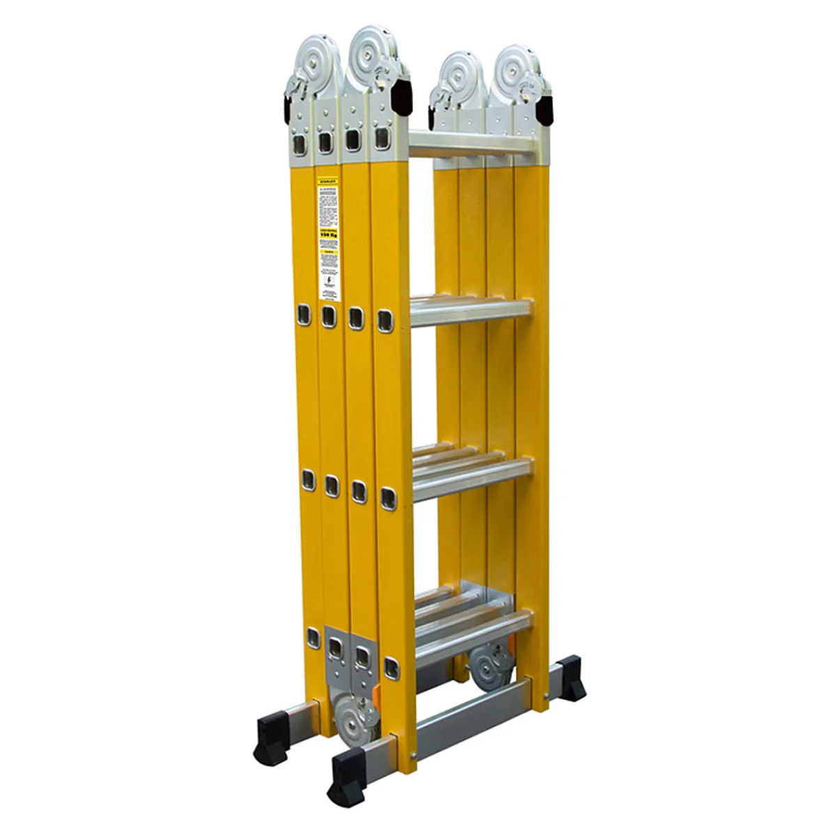 DOER - Escalera Articulada Dieléctrica DOER 4x4, 16 escalones