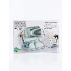 GENERICO - Organizador Escurridor De Platos 2 Niveles