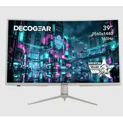 DECO GEAR - 49 Curved Ultrawide Monitor DQHD 5120x1440, 120Hz, 65W USB-C, KVM, HDR