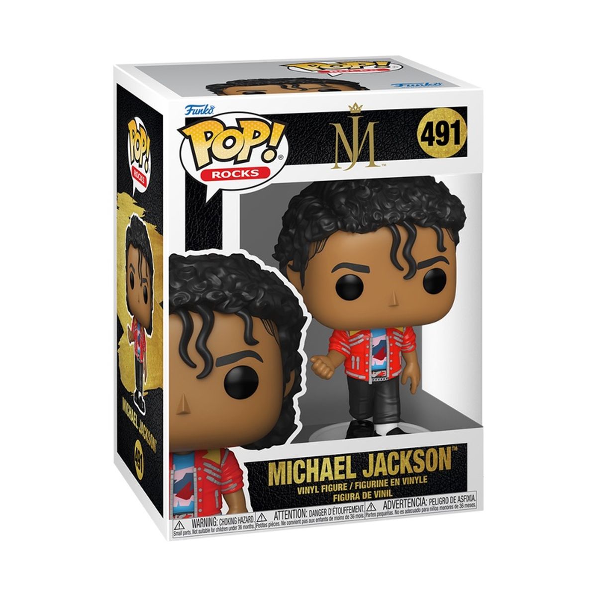 FUNKO - Funko Pop Artistas – Michael Jackson 491 + Protector