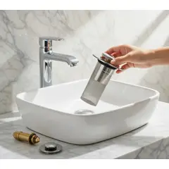 MOVI - Pack 2 Filtros para Drenaje de Baño Tapón Universal Antiobstrucción para Lavabo, Ducha y Bañera