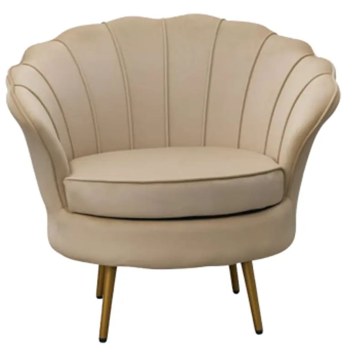CORI CORI - Sitial Poltrona Flor Base Dorado