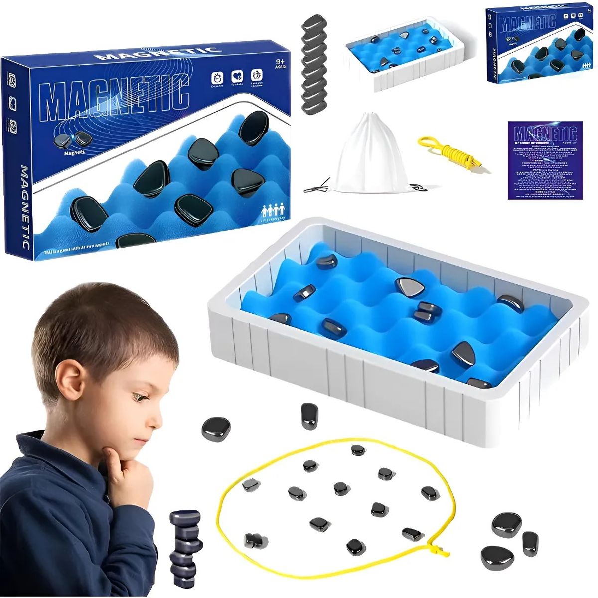 GENERICO - Juego De Mesa Magnético De Estrategia Familiar