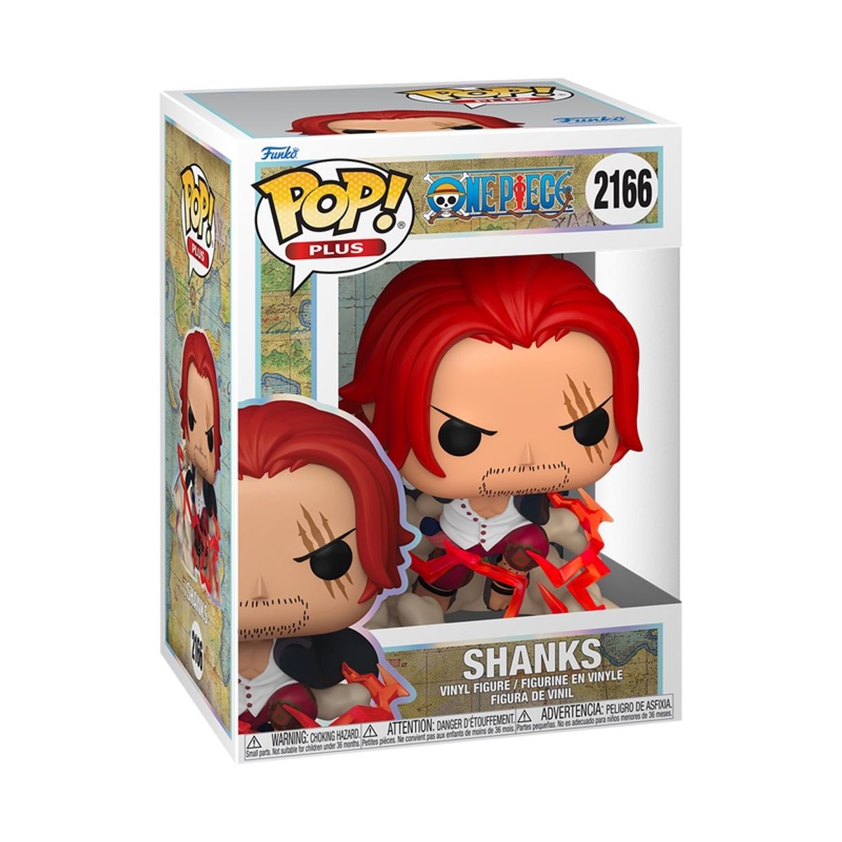 FUNKO - Funko Pop One Piece – Shanks 2166 + Protector