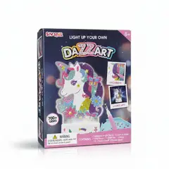 SEW STAR - Decora tu lámpara de unicornio con diamantes