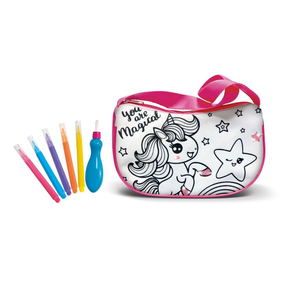 SEW STAR - Kit de arte personaliza tu cartera de unicornios
