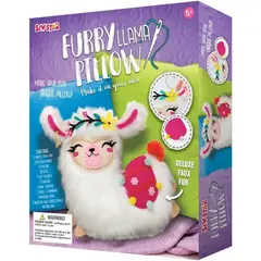 SEW STAR - Kit manualidades crea tu propia almohada de alpaca