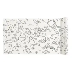 MIDEER - Rollo adhesivo para pintar dinosaurios fantásticos