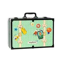 MIDEER - Maleta de arte portátil premium con 79 piezas