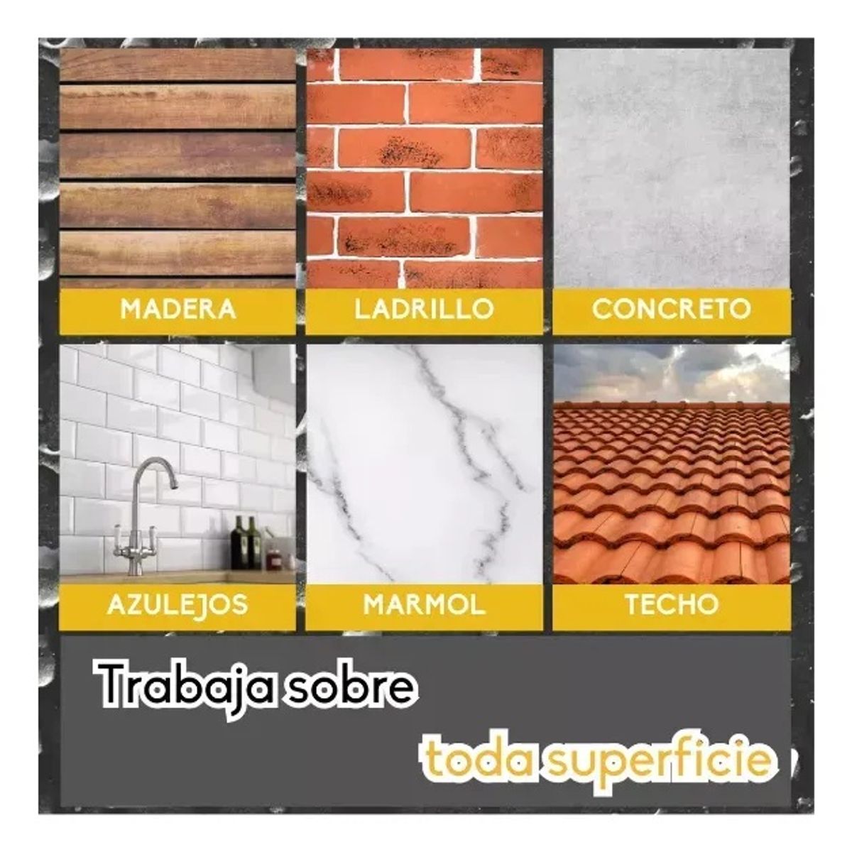 GENERICO - Sellador Adhesivo Impermeable Transparente Tapa Gotera 1.2 Kl 4 Potes de 300G