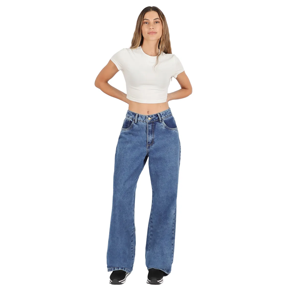 DIVINO JEANS - Jeans Bella I Celeste Medio Divino Jeans