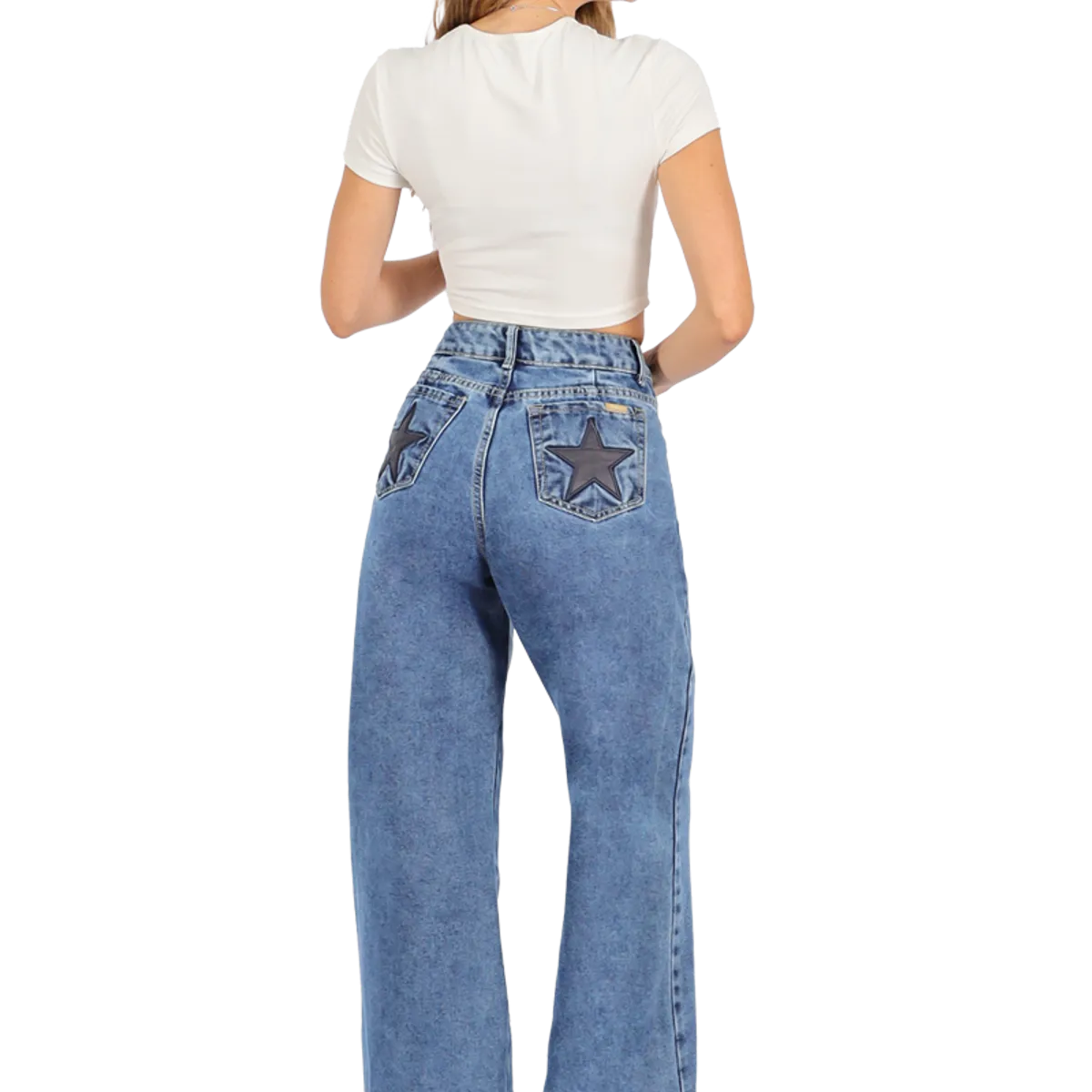 DIVINO JEANS - Jeans Bella I Celeste Medio Divino Jeans