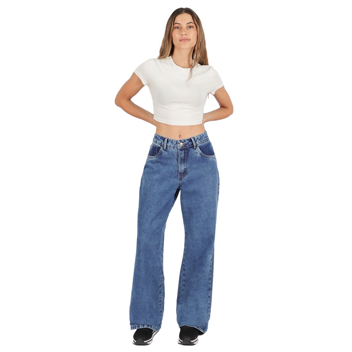 DIVINO JEANS - Jeans Bella I Celeste Medio Divino Jeans