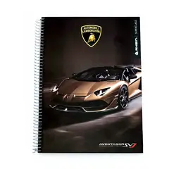 RHEIN - Cuaderno Lamborghini Carta 150 hjs