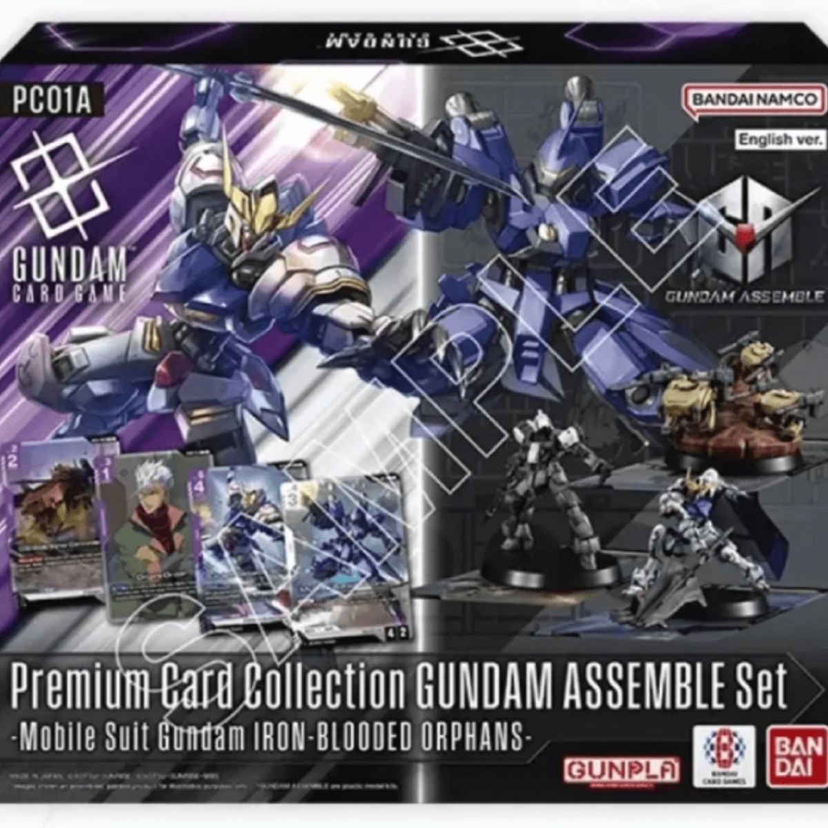 BANDAI - Gundam Card Game PC01A Assemble Premium Iron Blooded Orphans