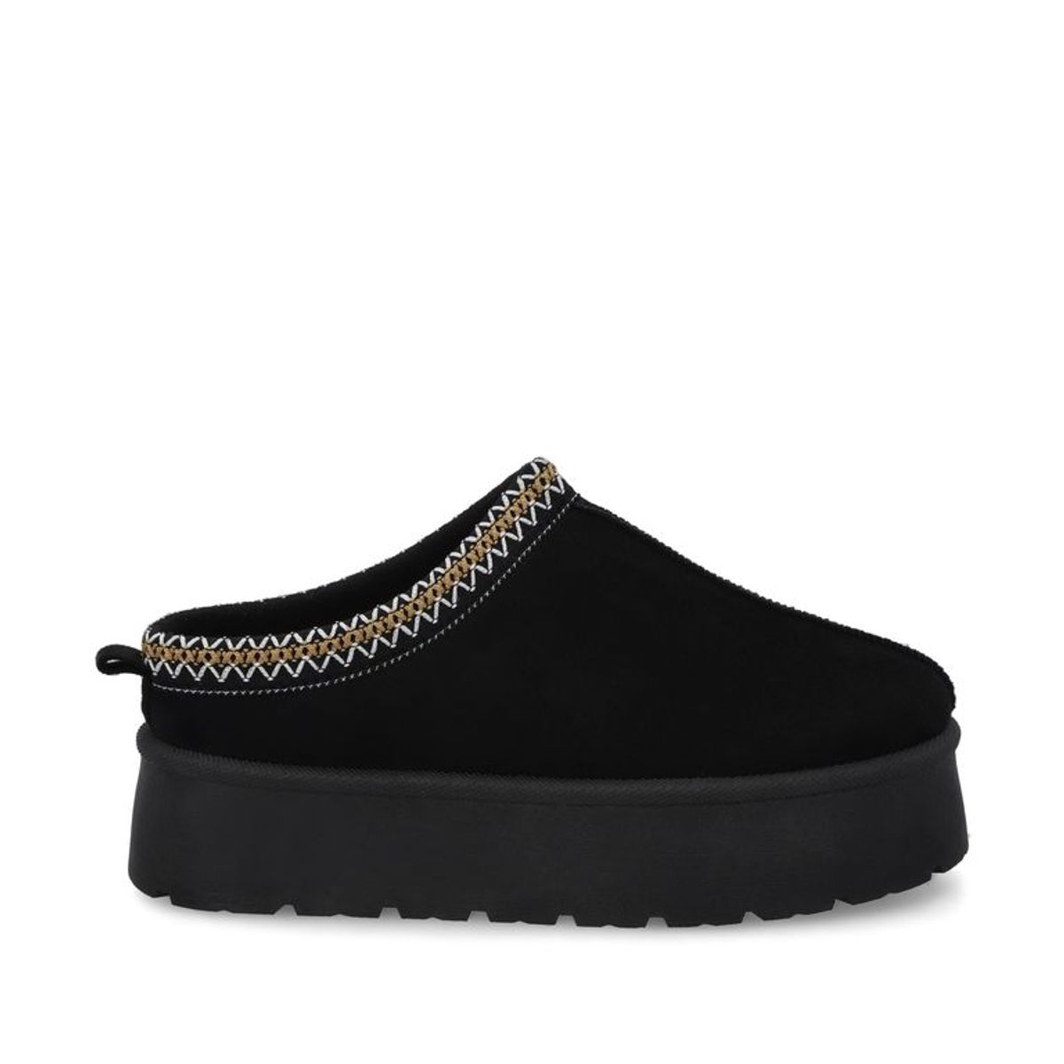 GOTTA - Pantufla Plataforma Negra Mujer 48112