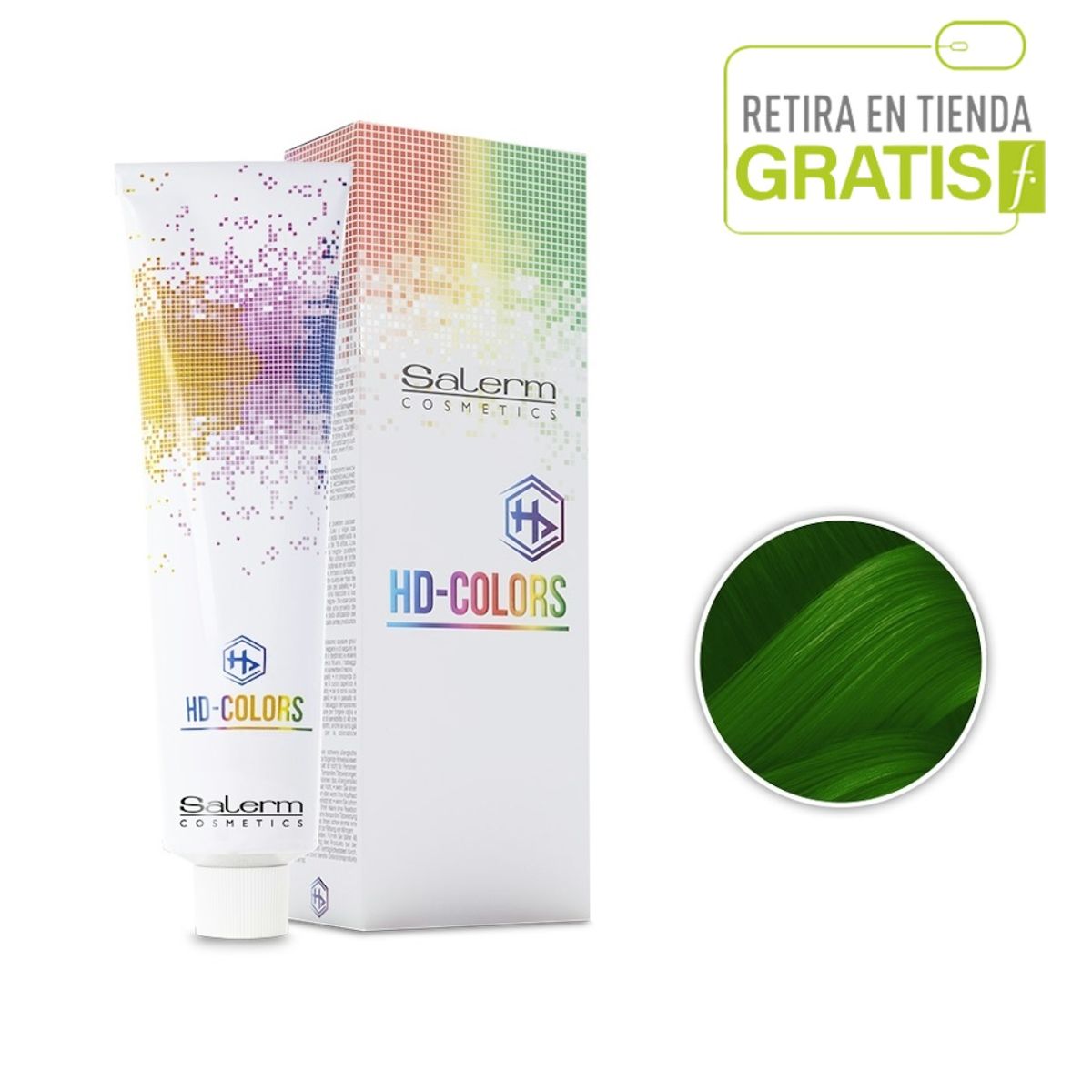 SALERM - SALERM Tintura Fantasía HD Colors Green - Verde 150 ml
