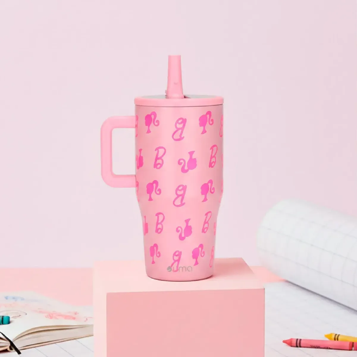 UMA - Vaso Térmico Tumbler Mug Barbie Vibes 590ml Acero Inox UMA
