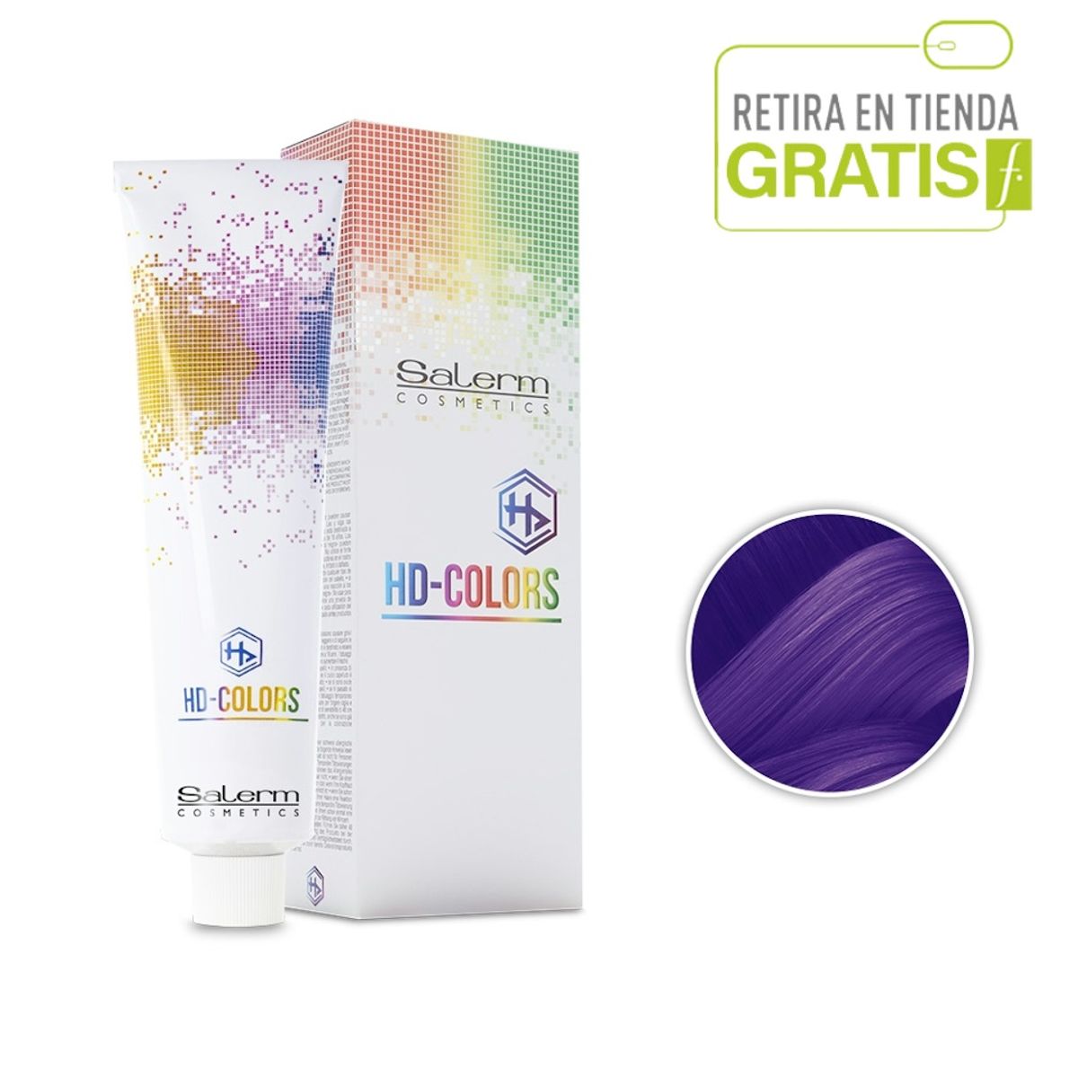 SALERM - SALERM Tintura Fantasía HD Colors Violet - Violeta 150 ml