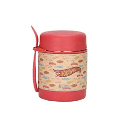 UMA - Termo Comida Hot Wheels Class + Cuchara 330ml Acero Inox