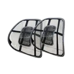GENERICO - Pack 2 Repaldo Auto Silla Oficina Postura Respaldo Lumbar