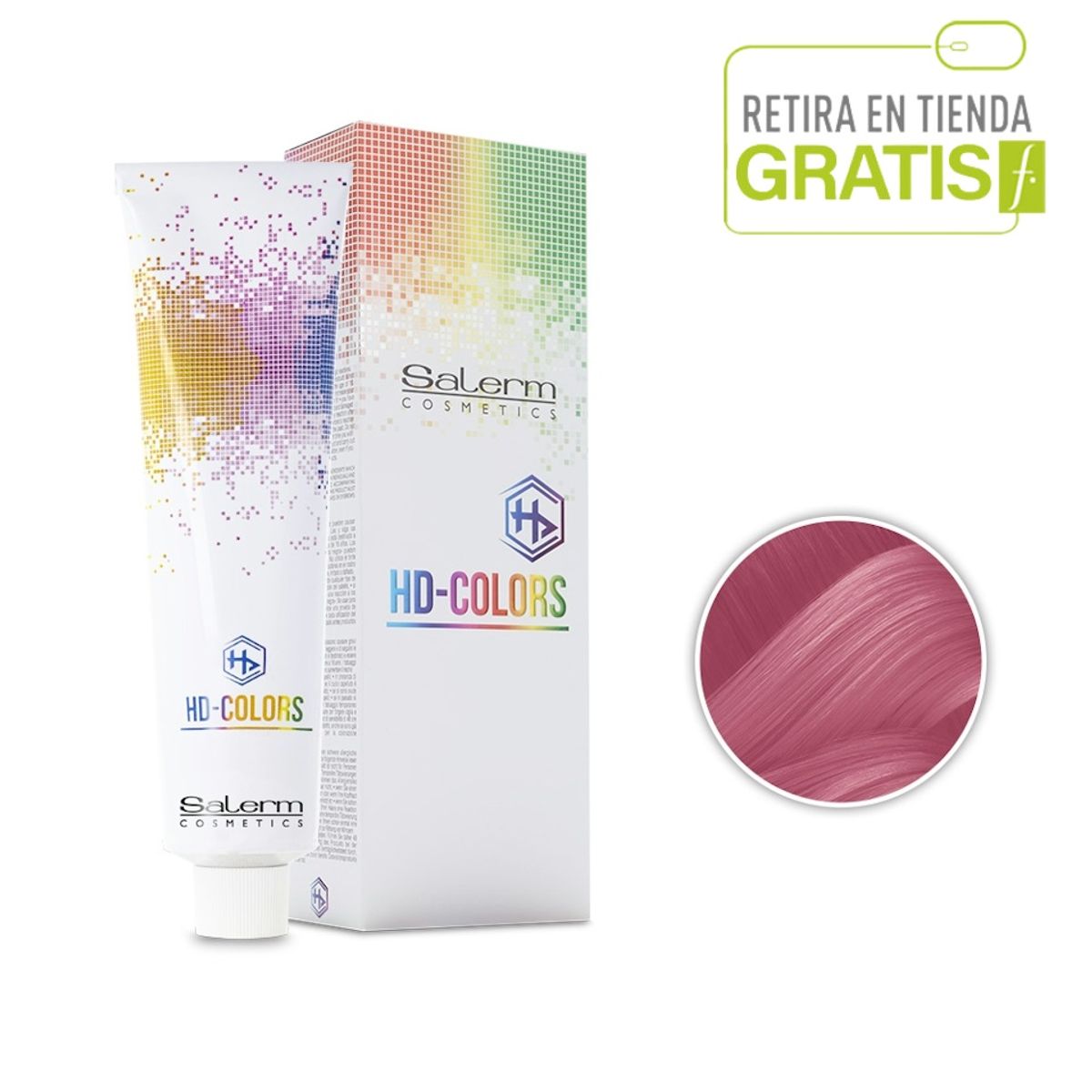 SALERM - SALERM Tintura Fantasía HD Colors Pink - Rosado 150 ml