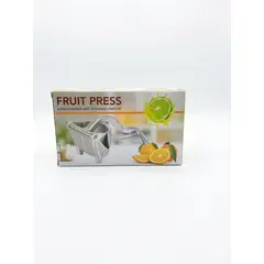 GENERICO - Exprimidor De Limón Y Naranja Manual Facil Uso, Aluminio