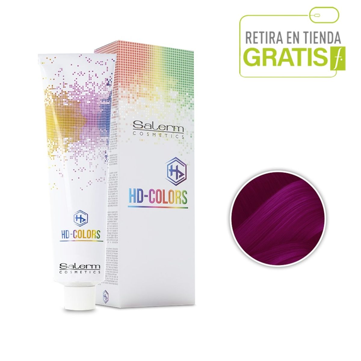 SALERM - SALERM Tintura Fantasía HD Colors Purple - Púrpura 150 ml