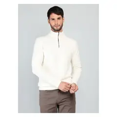 ARROW - Sweater Texturado Regular Fit Crudo