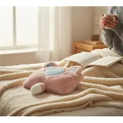 GENERICO - GUATERO ELECTRICO RECARGABLE FELPA GATO