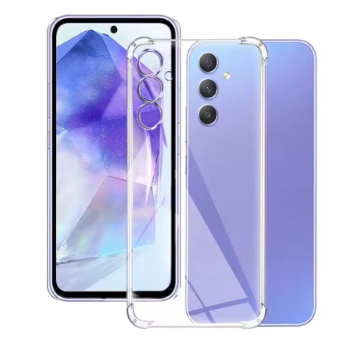 GENERICO - Carcasa Para Samsung A17 5g Transparente Reforzada