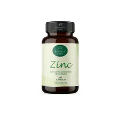 GENERICO - Zinc sulfato de zinc 210mg 60 Cápsulas Suplemento Mineral Esencia Viva