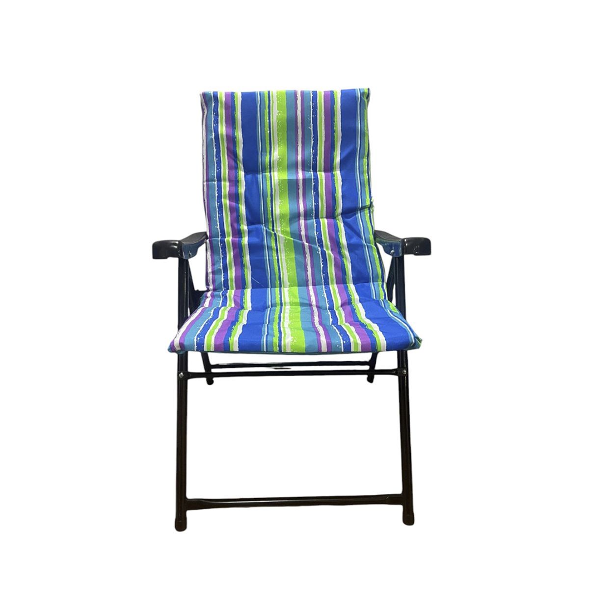 GENERICO - Silla Reposera Acolchadas Jardin Playa Camping Plegable
