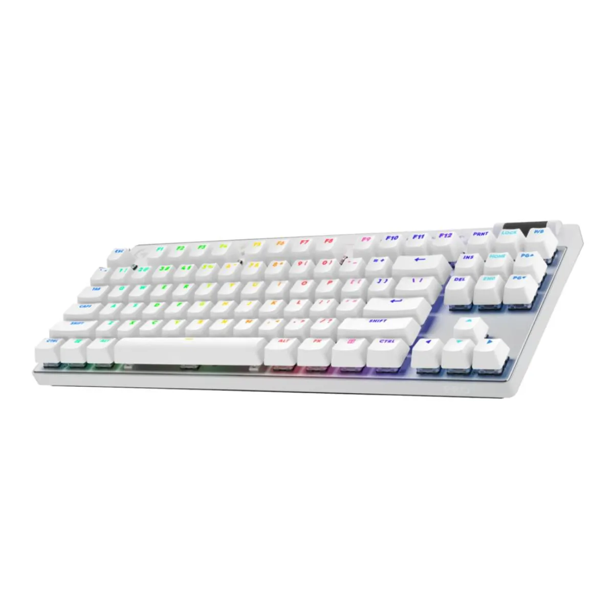 LOGITECH - Teclado Gamer Logitech Pro X TKL US Blanco Tactile